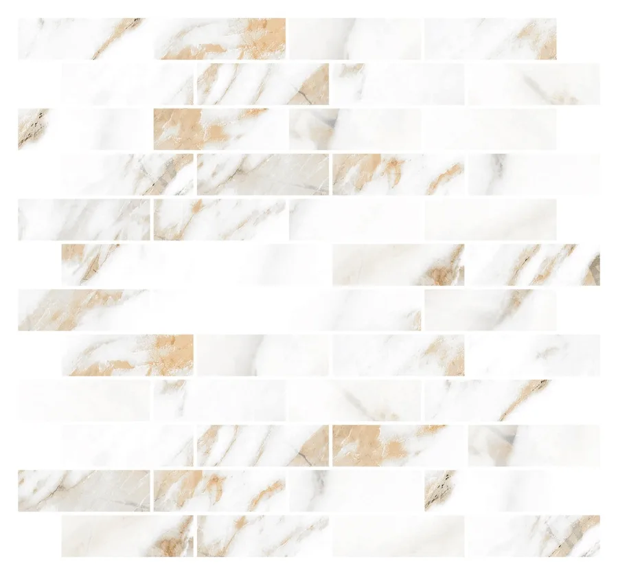 Мозаїка Calacatta Gold Сірий 298x320 Intercerama