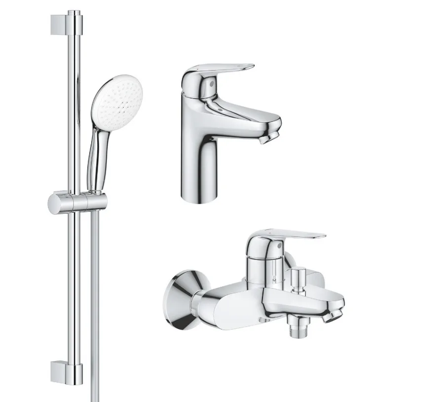 Набір змішувачів для ванни 3 в 1 Euroeco New UA123226M0 Grohe