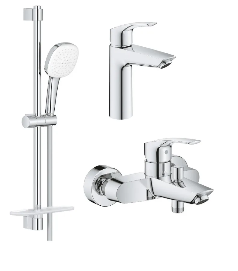 Набір змішувачів для душу 3 в 1 Eurosmart UA123246M3 Grohe