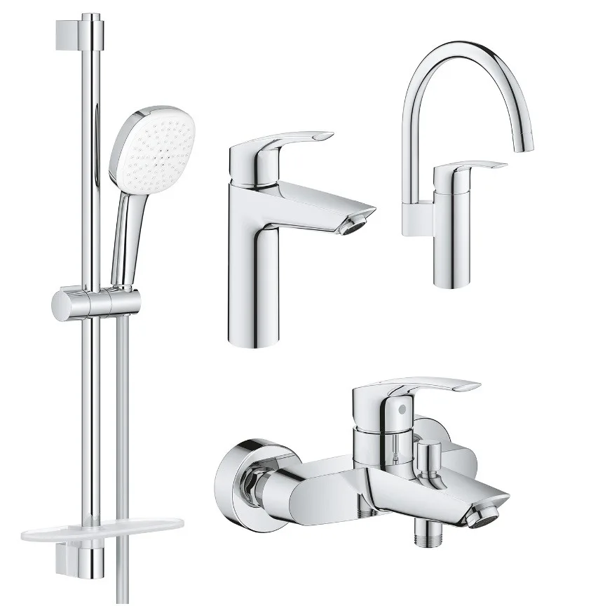 Набір змішувачів 4 в 1 Eurosmart UA123248M3 Grohe