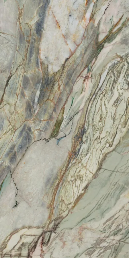 Плитка керамогранітна Abstract Green SZKL RECT POL 598x1198 Paradyz