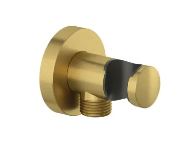 Підключення душового шланга DN 15 A-QA 60547N0-00 Brushed gold Kludi