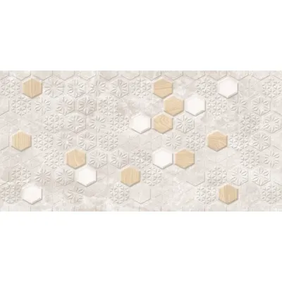 Плитка стінова ZN1061 Zen Бежевий Hexagons 300x600 Golden Tile