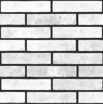 Плитка стінова KB0010 Klinker Brick Білий 60x250x6 Golden Tile