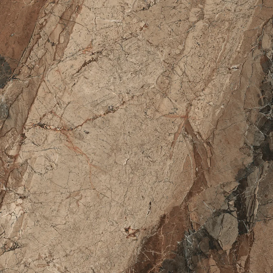 Плитка керамогранітна Lounge Stone Brown SATIN STR 1198x1198x6 Tubadzin