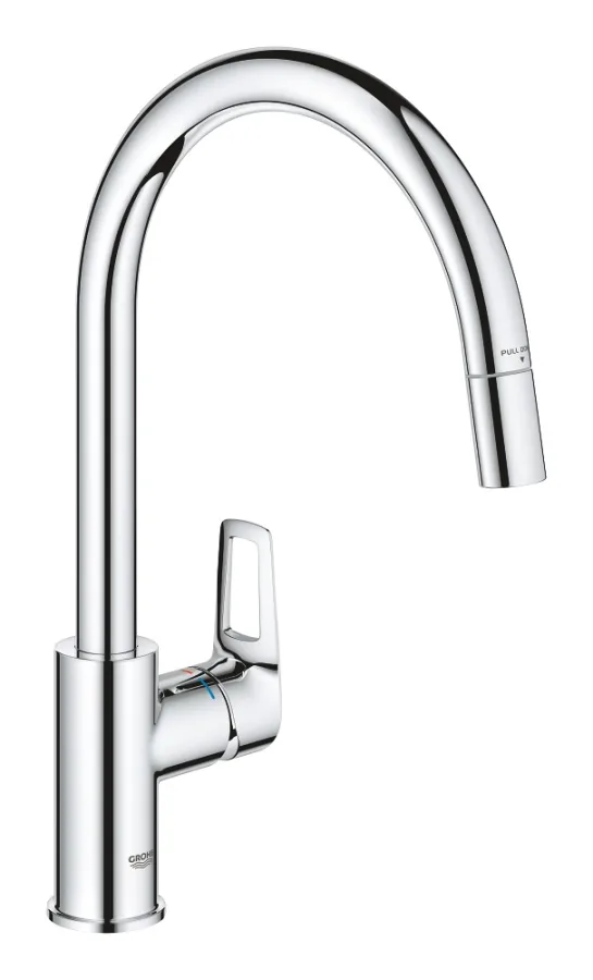 Змішувач для кухні BauLoop хром 30543000 Grohe