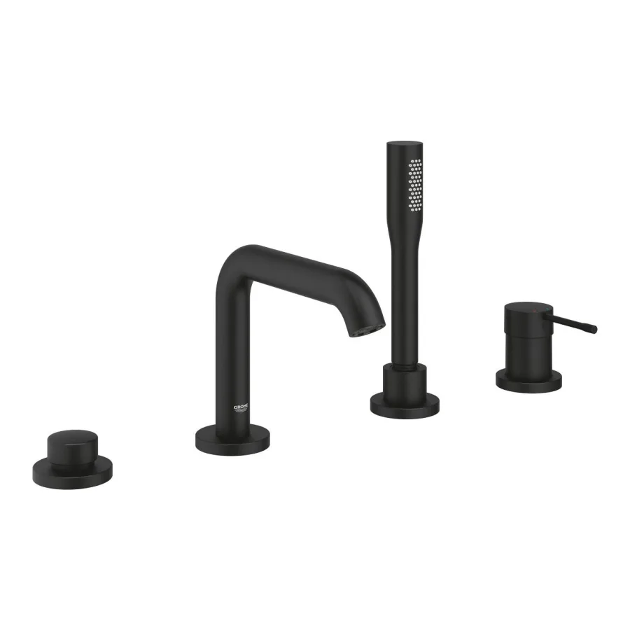 Змішувач для ванни Essence 25251KF1 Black Grohe