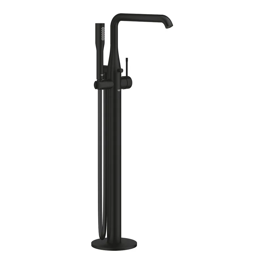 Змішувач підлоговий для ванни Essence 25248KF1 Black Grohe