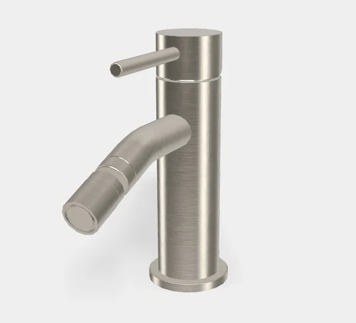 Змішувач для біде Spillo Up Brushed Nickel F3032XSSN Fima