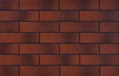 Плитка фасадна Rot (з відтінком) 6,5x24,5x0,65 Cerrad