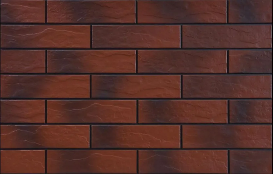 Плитка фасадна з відтінком Rot Shaded RUST 65x245x6,5 Cerrad