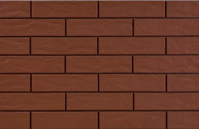 Плитка фасадна Burgund Rustiko 6,5x24,5x0,65 Cerrad