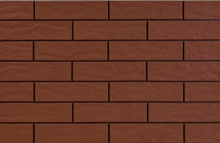 Плитка фасадна Burgund Rustiko 6,5x24,5x0,65 Cerrad