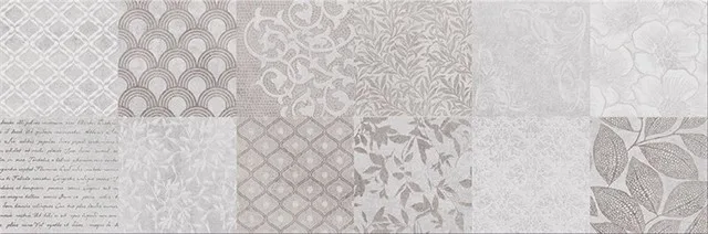 Плитка стінова Snowdrops Patchwork 20x60 Церсаніт
