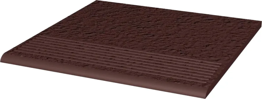 Сходинка пряма Natural Brown STR 30x30 Ceramika Paradyz