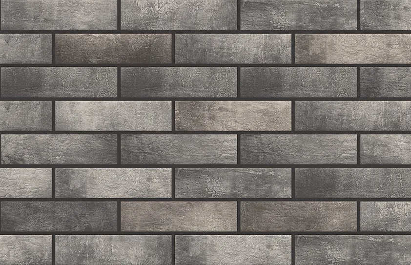 Плитка фасадна Loft Brick Pepper 6,5x24,5x0,8 Cerrad
