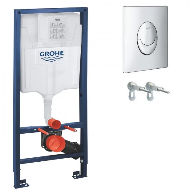 Інсталяція для унітаза 3 в 1 Rapid SL (38721001), Grohe