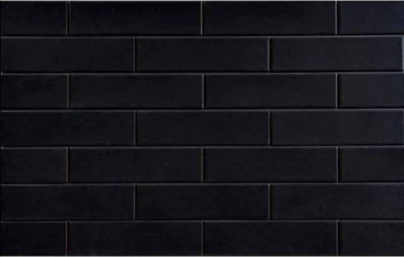Плитка фасадна Nero GLAZED 6,5x24,5x0,65 Cerrad