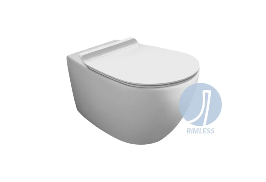 Унітаз підвісний Vignoni Rimless VI18 (VI18-F85), SIMAS