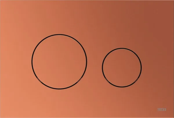 Кнопка зливу TECEloop 9240937 червона бронза TECE