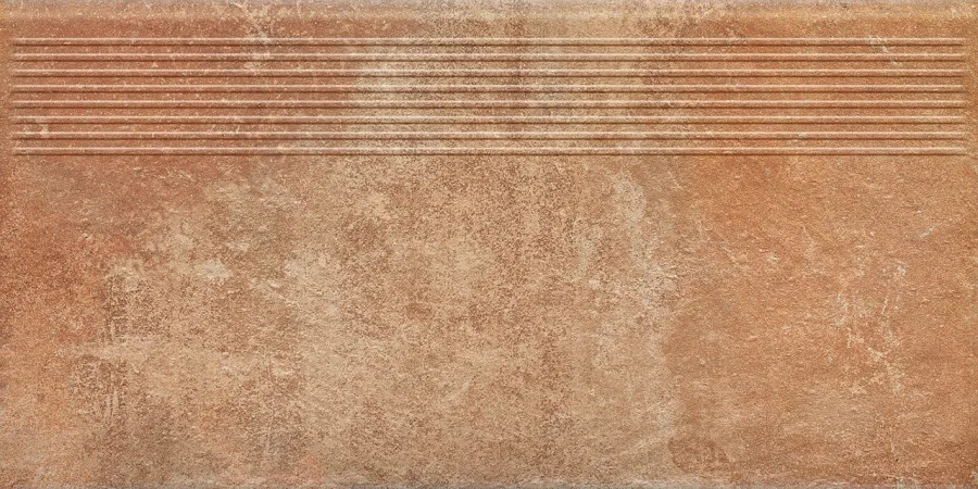 Сходинка пряма Scandiano Rosso 30x60 Ceramika Paradyz