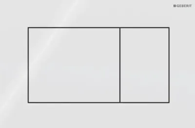 Кнопка зливу Sigma 01 Square 115.660.11.1 білий Geberit