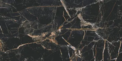 Плитка керамогранітна Marquina Gold RECT 597x1197x8 Cerrad