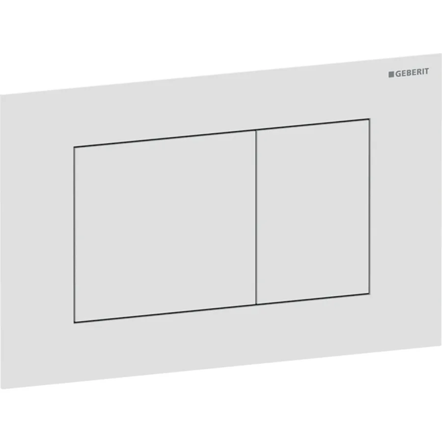 Кнопка зливу Sigma 40 Square 115.629.JT.1 білий matt Geberit