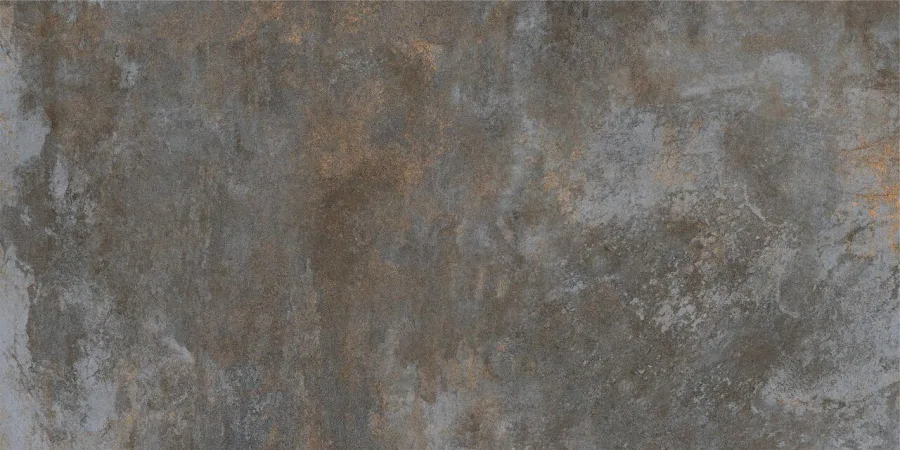 Плитка керамогранітна 782980 Metallica Сірий RECT 600x1200x8 Golden Tile