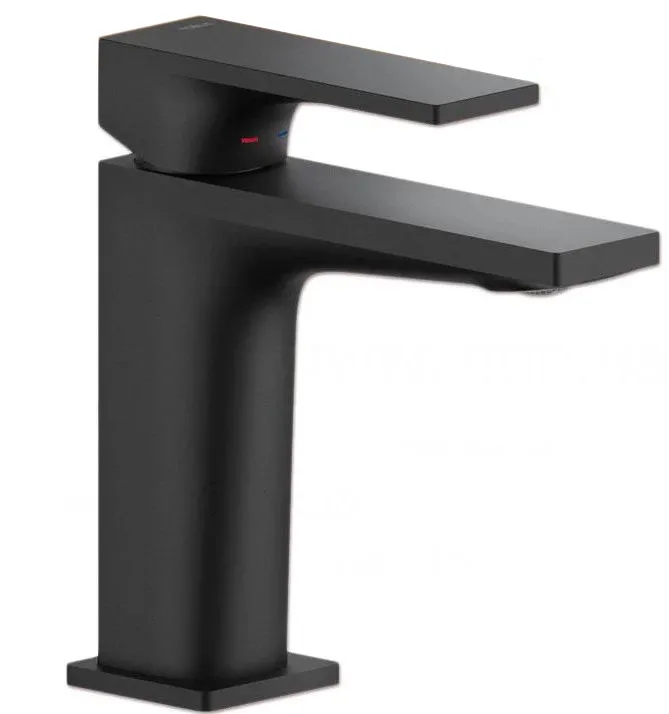 Змішувач для умивальника Seven Velvet Black (SE124118-2BM), Nobili