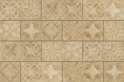 Плитка фасадна Torstone Beige Decor 148x300x9 Cerrad