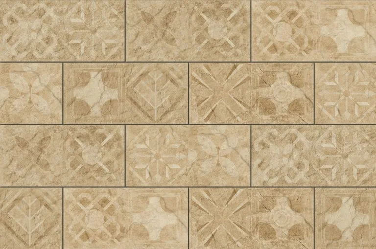 Плитка фасадна Torstone Beige Decor 148x300x9 Cerrad