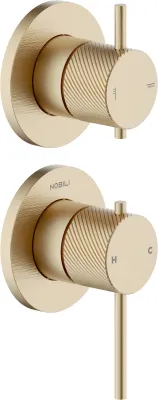 Змішувач для душу Respiro Miele брашований PVD WE81102-1RSCGP Nobili
