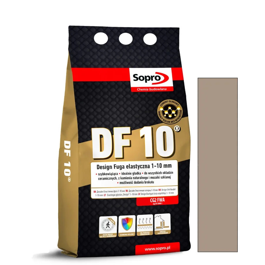 Затирка для швів Sopro DF 10 1064А беж юрський №33 (4 кг)
