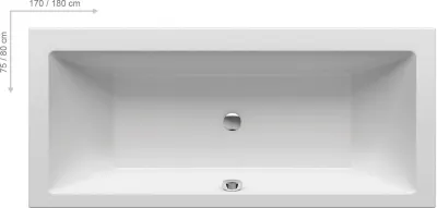 Ванна прямокутна FORMY 01 Slim 170x75 RAVAK