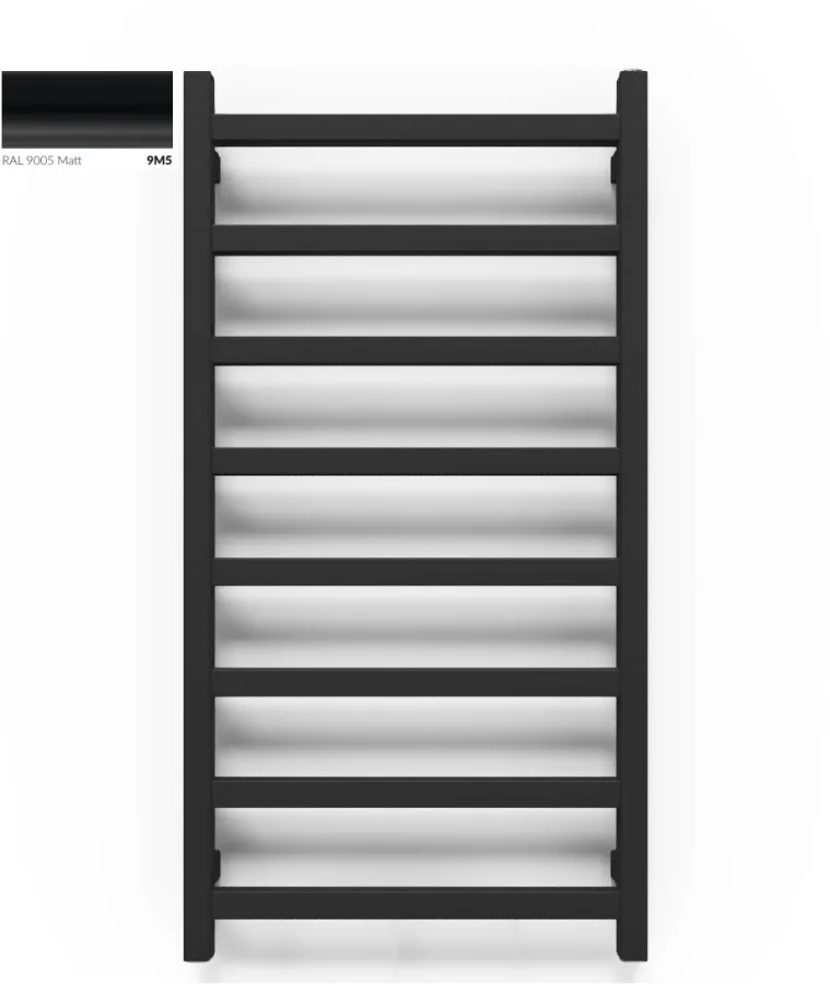 Рушникосушка BL037 1320x500 Ral 9005 mat WGB37132050K9M5SX Terma