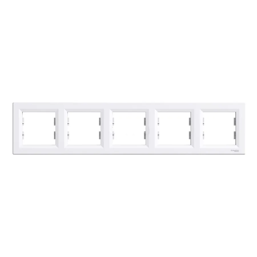 Рамка 5-місна горизонтальна Білий ASFORA (EPH5800521), Schneider Electric