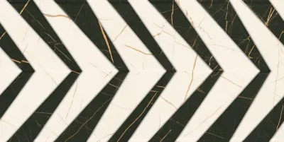 Плитка стінова Fancy White STR 300x600x9 Paradyz