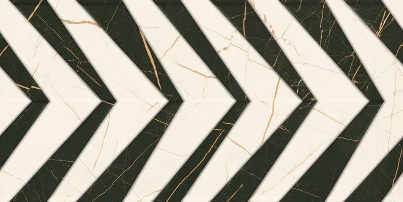 Плитка стінова Fancy White STR 300x600x9 Paradyz