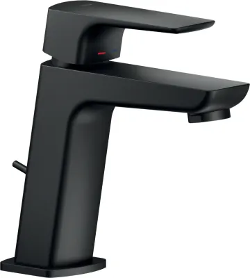 Змішувач для умивальника Acquaviva Velvet Black (VV103118-1BM), Nobili