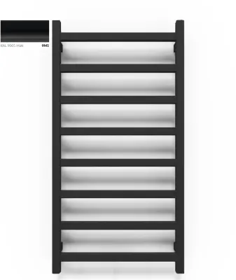 Рушникосушка BL037 1320x500 Ral 9005 mat WLB37060050K9M5E8TS1D Terma