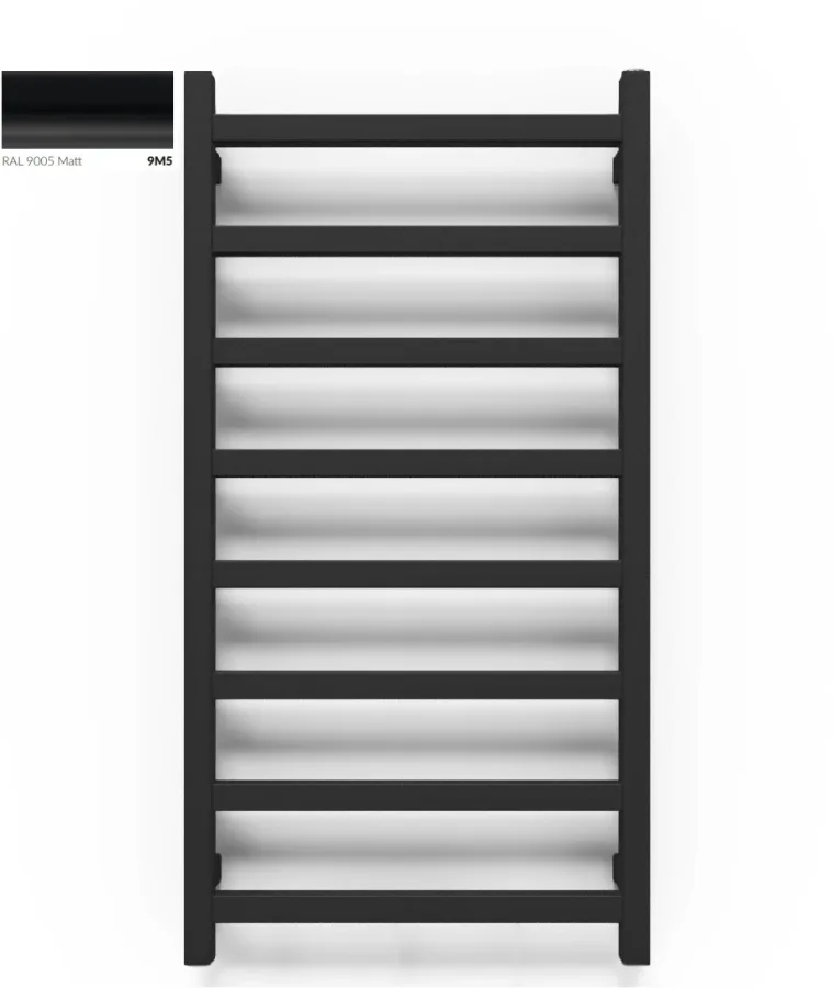 Рушникосушка BL037 1320x500 Ral 9005 mat WLB37060050K9M5E8TS1D Terma