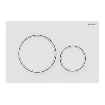Кнопка зливу Sigma20 115.882.01.1 білий мат Geberit