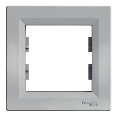 Рамка 1-місна Алюміній ASFORA (EPH5800161), Schneider Electric