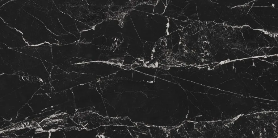 Плитка керамогранітна Marmo Marocco Black RECT 597x1197x8 Cerrad