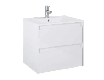 Шафка під умивальник Claudia 600 White Glossy A857794806 Roca