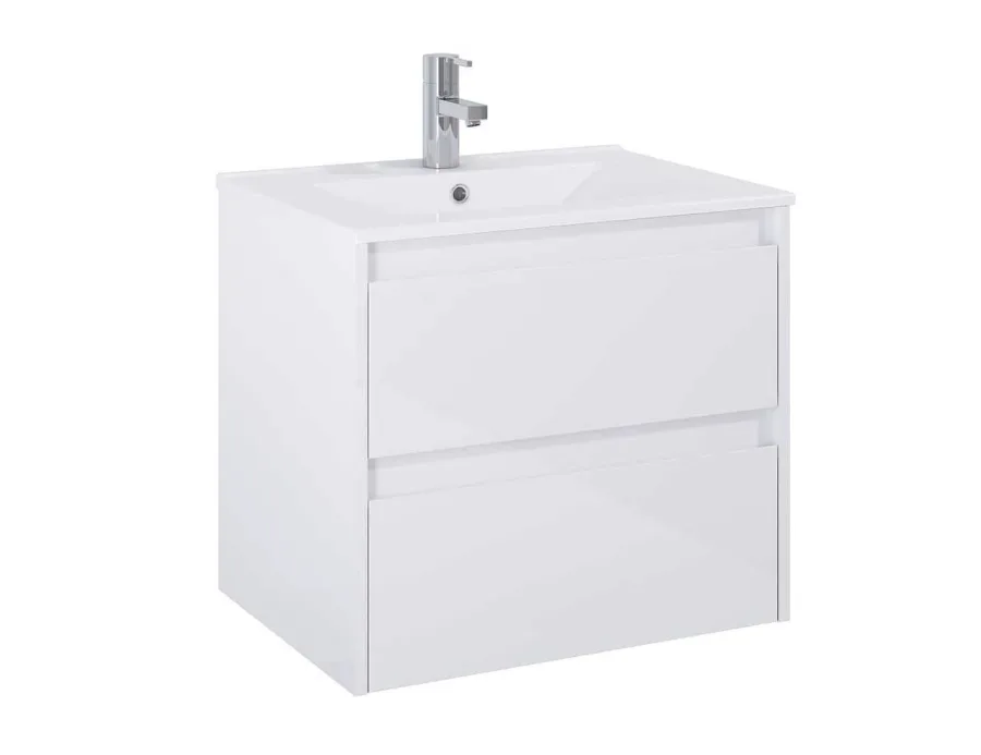 Шафка під умивальник Claudia 600 White Glossy A857794806 Roca