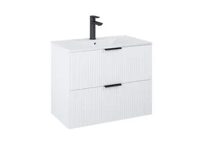 Шафка з умивальником Reef 800 White matt A857955529+A3272A4000 Roca