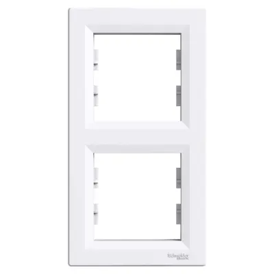 Рамка 2-місна вертикальна Білий ASFORA (EPH5810221), Schneider Electric