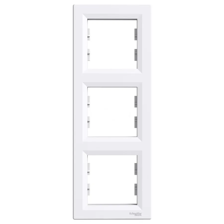 Рамка 3-місна вертикальна Білий ASFORA (EPH5810321), Schneider Electric